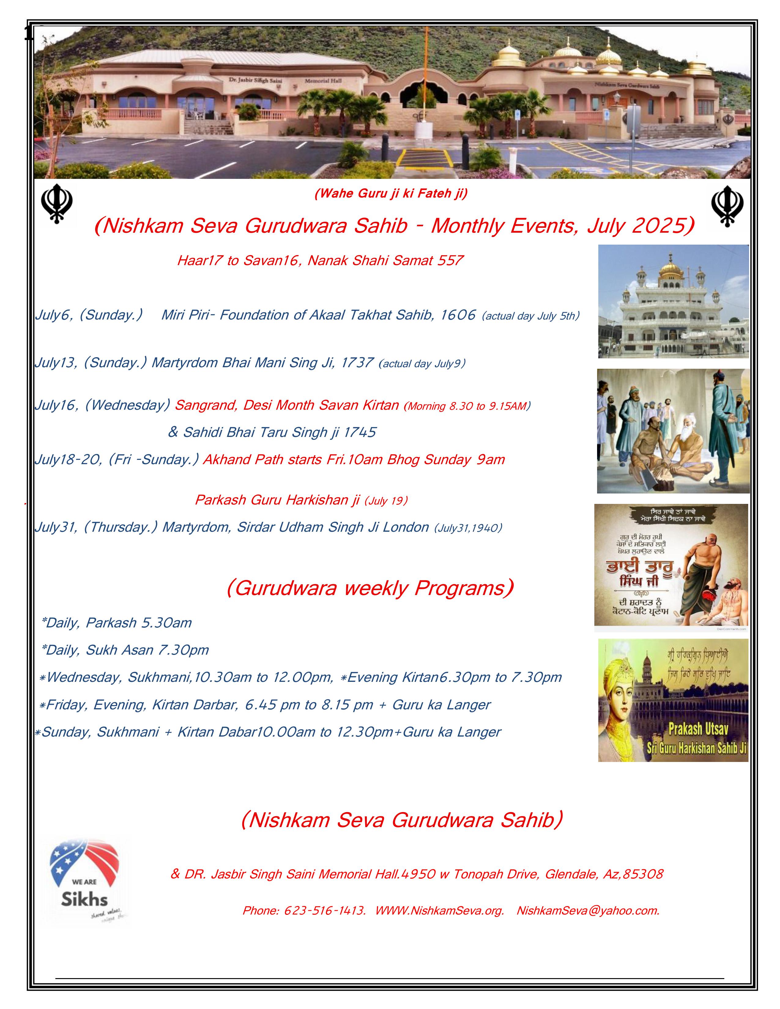 Gurdwara  Event